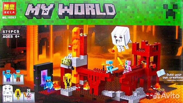 Лего майнкрафт