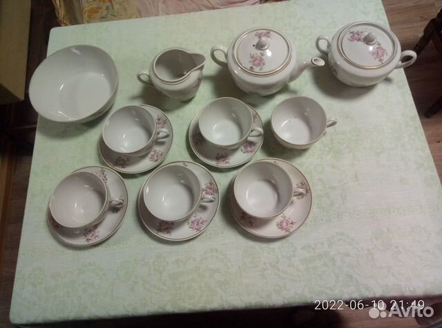 Чайный сервиз фарфор Полонне