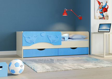 Детская кровать дельфин (2)