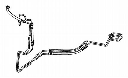 Chrysler Grand Voyager RT 2.8 TD трубки гур