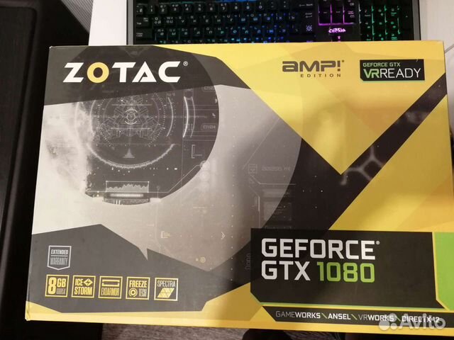 Видеокарта Zotac GTX 1080 AMP Edition