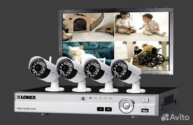 Комплект видеонаблюдения для личного пользования 1