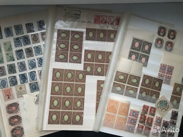 Марки Царской России и Раннии Советы