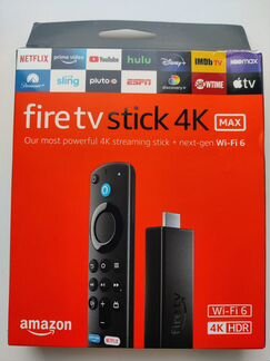 TV приставка Amazon fire tv stick 4k max