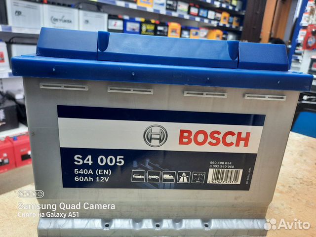Акб 60Ач Bosch S4 005