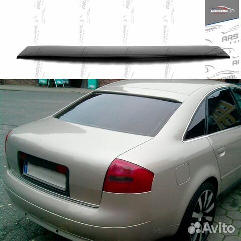 Козырек (накладка на заднее стекло) для Audi A6