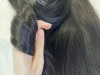 Волосы на заколках Натуральные волосы 50 см