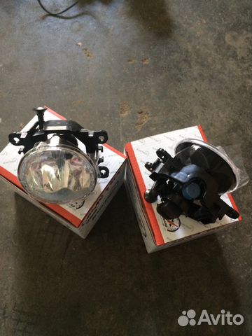 Противотуманная фара Renault Logan ph2