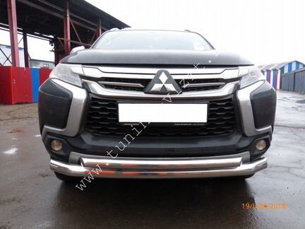 Обвес полиров.нержавейка Mitsubishi Pajero Sport 3