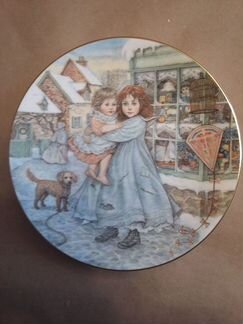 Декор тарелки Кейт Олдос фарфор Англия