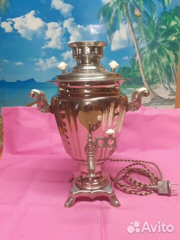 Тульский самовар электрический СССР - 3 литра