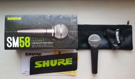 Shure SM58 с выключателем