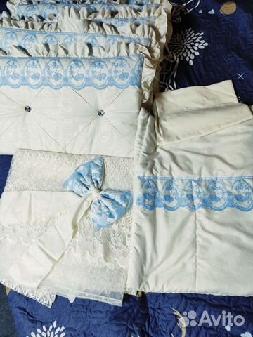 Комплект бортиков с балдахином 10 в 1