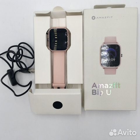 Смарт часы Xiaomi Amazfit Bip U A2017 Розовый Кат: