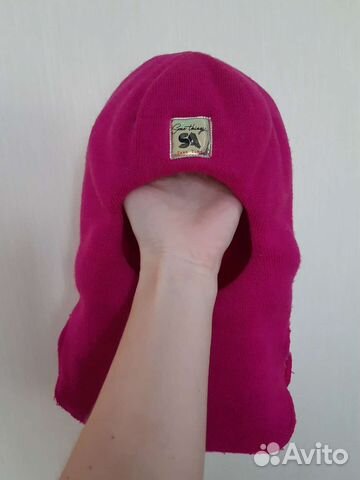 Шапка и варежки на 2-3 года