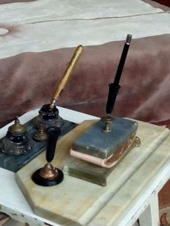 Письменный набор. Мрамор. СССР