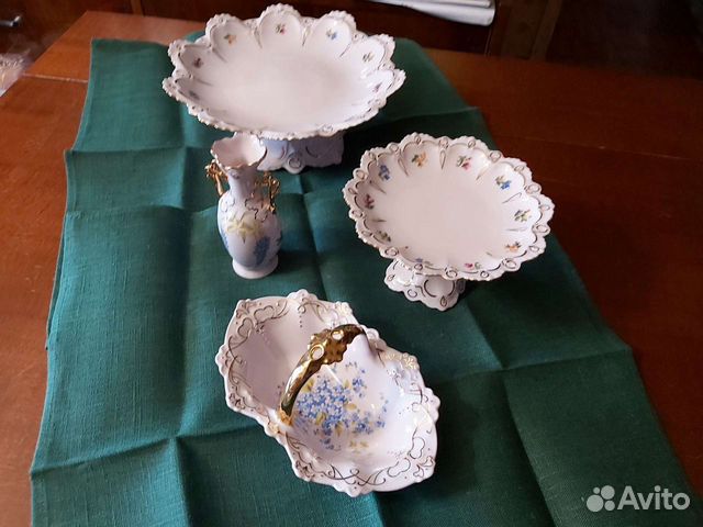 Подлинный Розовый Карловарский фарфор