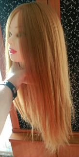 Учебная голова - манекен для причесок+штатив новый