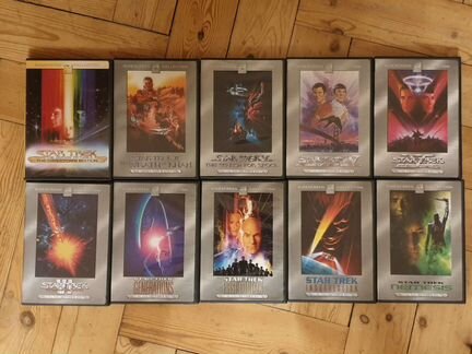 Коллекционные DVD издания фильмов цикла Star Trek