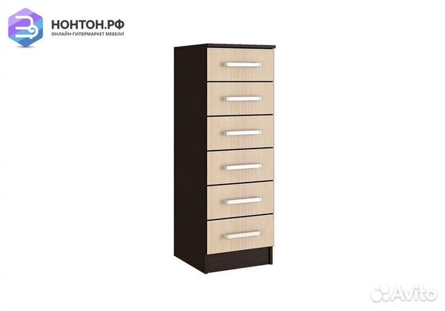 Комод Фиеста 400 дуб беленый / венге