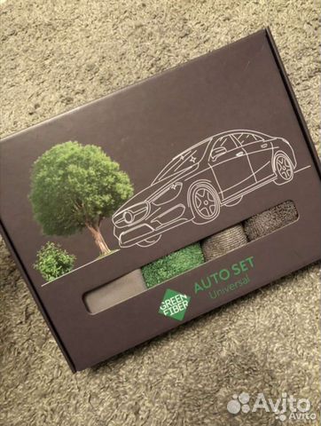 Набор салфеток для авто Гринвей