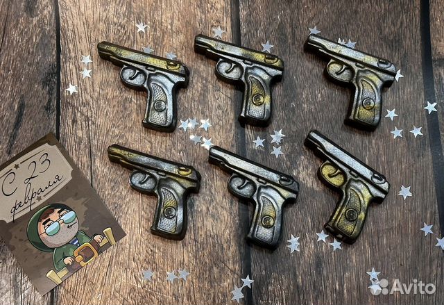 Мыло ручной работы на 23 февраля