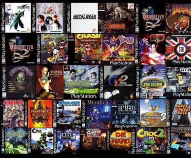 Игры ps1, ps2
