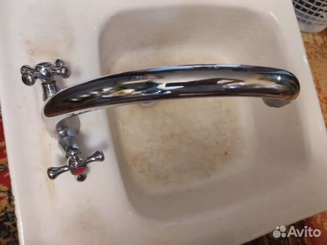 Чугунная раковина СССР бу со смесителем обмен купить в Москве | Товары ...