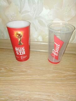 Стаканы пластиковые с чм по футболу 2018