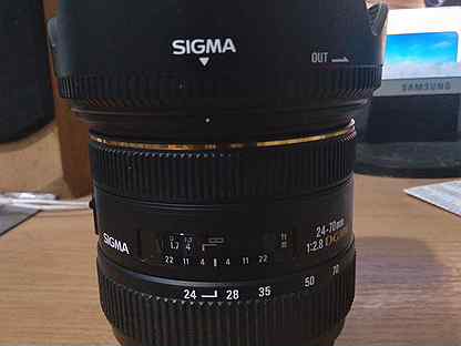 Объектив Sigma EX 24-70mm 1:2.8 DG HSM