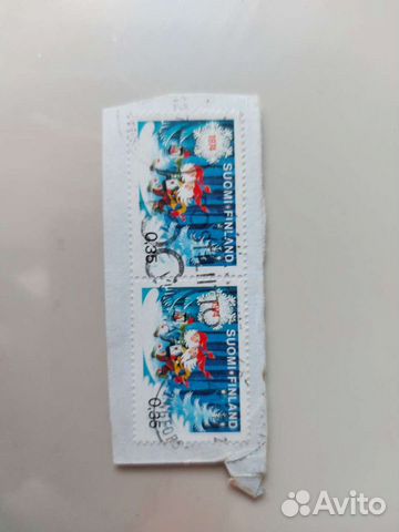 Марка suomi finland 1974