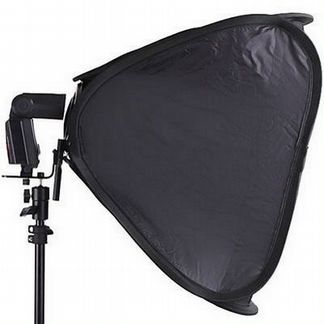 Новый софтбокс 60х60см для накамерной вспышки