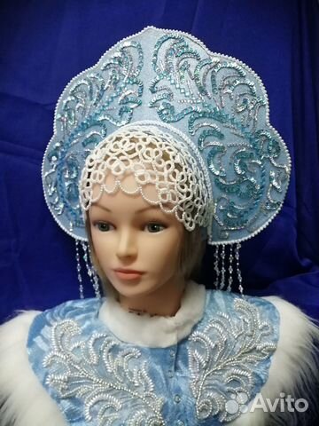 Кокошник снегурочки