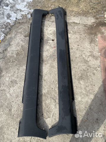 Накладки на пороги киа