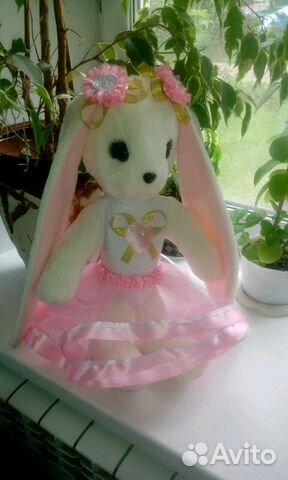 Зайка ручной работы