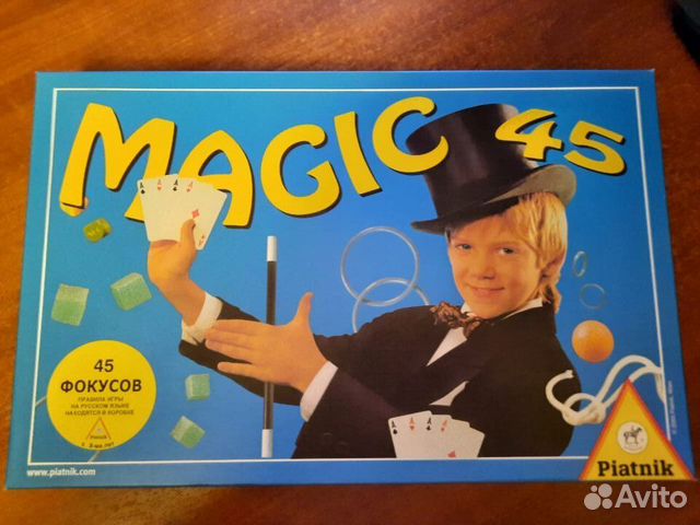 Настольная игра-набор «45 фокусов»/Magic 45