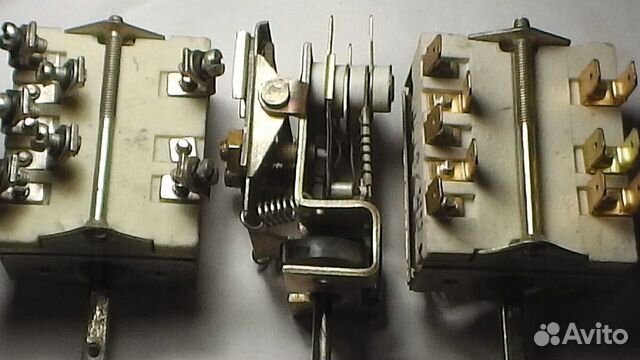 Переключатели длЯ электроплит