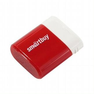 Новый Флэш-диск USB SmartBuy 16 GB Lara Red (Nano)