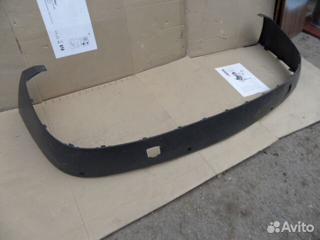 BMW X3 F25 Юбка накладка молдинг заднего бампера