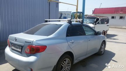 Аэро багажник на крышу Toyota Corolla (e150)