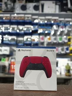 Джойстик PS5 Красный Dualsense+обмен на ваши игры