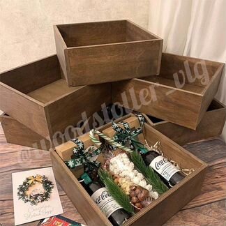 Ящик бокс подарочный