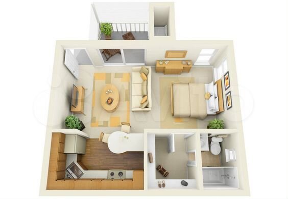 2-к. квартира, 48,7 м², 8/13 эт.