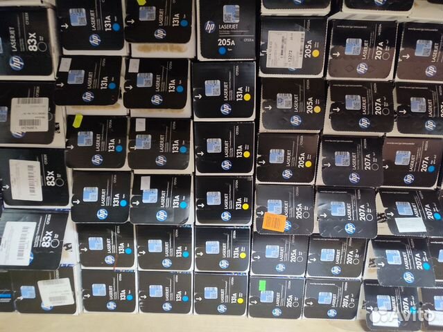 Коробки из под картриджей HP, Canon, Kyocera и др