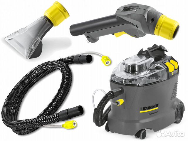 Аренда моющего пылесоса и пароочистителя Karcher