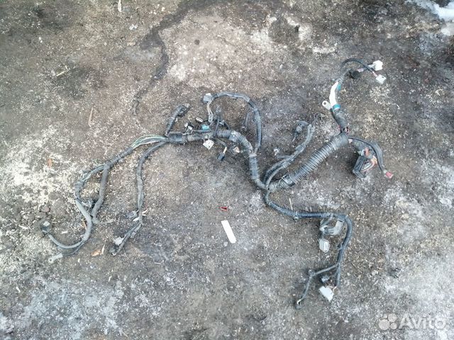 Проводка двигателя 1KR Toyota Vitz 90