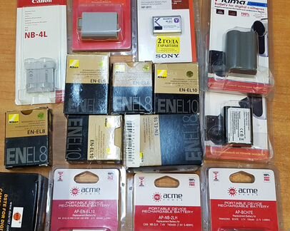 Аккумулятор батарея для фотоаппаратов