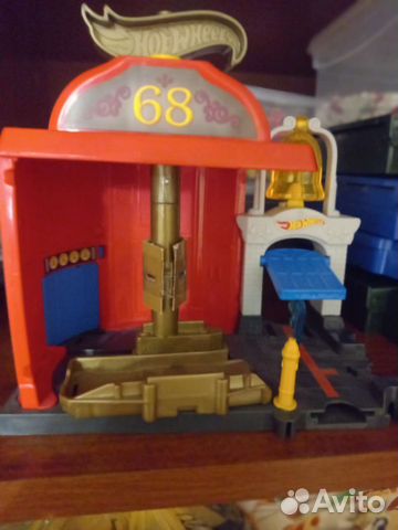 Пожарная станция Хотвиллс и гараж для машинок