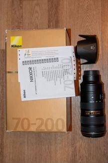 Nikon 70-200mm f/2.8G VR II AF-S ED Nikkor