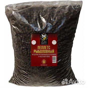 Пеллетс рыболовный медленно растворимый Lion Baits